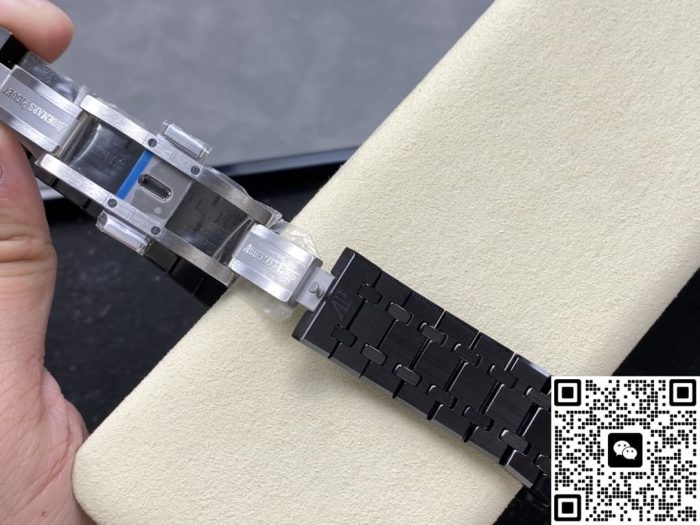 Replica Audemars Piguet Royal Oak 26240CE.OO.1225CE.02 APS Factory Black Ceramic Case - Image 11