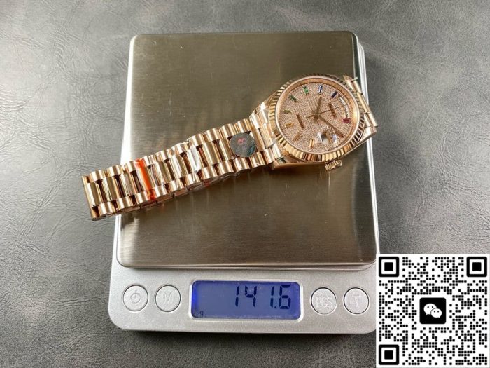 Replica Rolex Day-Date m128235-0039 8+ Factory Week display - Image 8
