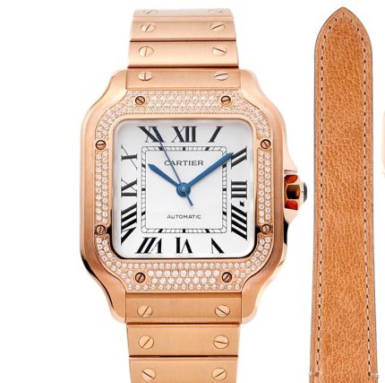 Replica Cartier Santos WJSA0009 BV Factory Folding clasp
