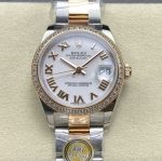 Replica Rolex Datejust m278381rbr-0003 AR Factory Diamond bezel