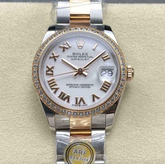 Replica Rolex Datejust m278381rbr-0003 AR Factory Diamond bezel - Image 1