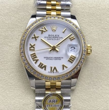 Replica Rolex Datejust m278383rbr-0002 AR Factory White dial