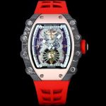Replica Richard Mille RM21-01 RM Factory Tourbillon Red strap - Image 10