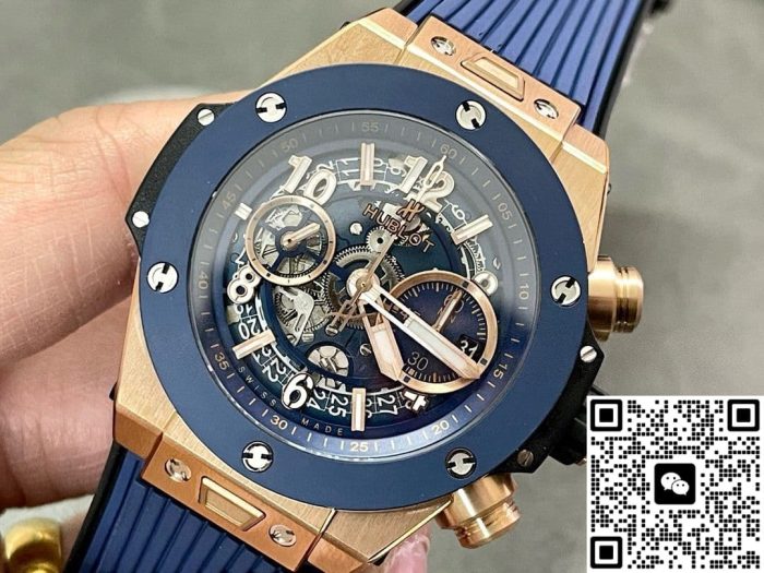 Replica Hublot BIG BANG 441.OL.5181.RX BB Factory Blue strap - Image 4