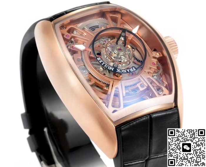Replica Franck Muller V45 Tourbillon NEW Factory Rose gold - Image 5