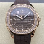 Replica Patek Philippe AQUANAUT 5268/200R-010 GR Factory Taupe Dial