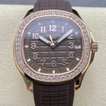 Replica Patek Philippe AQUANAUT 5268/200R-010 GR Factory Taupe Dial - Image 11