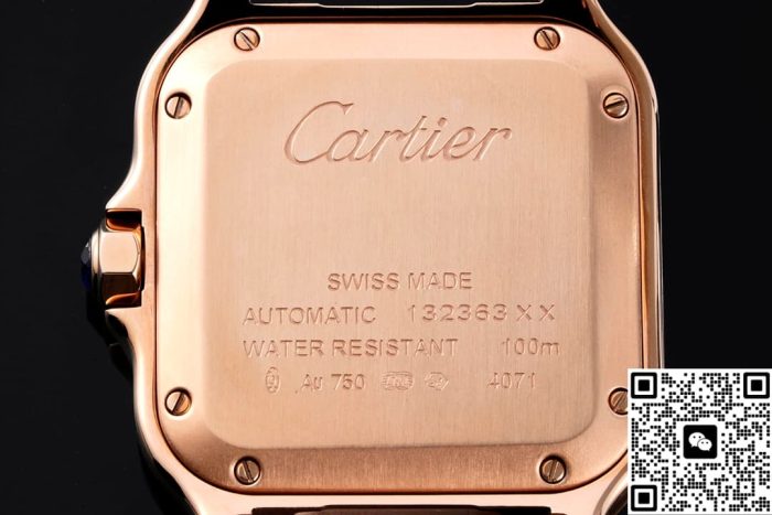 Replica Cartier Santos WJSA0009 BV Factory Folding clasp - Image 7