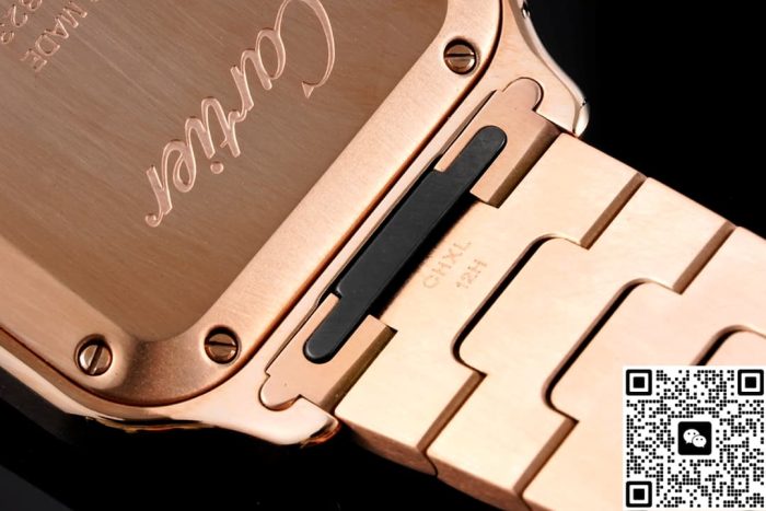Replica Cartier Santos WJSA0009 BV Factory Folding clasp - Image 6