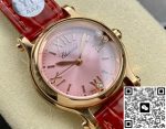 Replica Chopard HAPPY SPORT 278590-3012 YF Factory Pink dial - Image 4