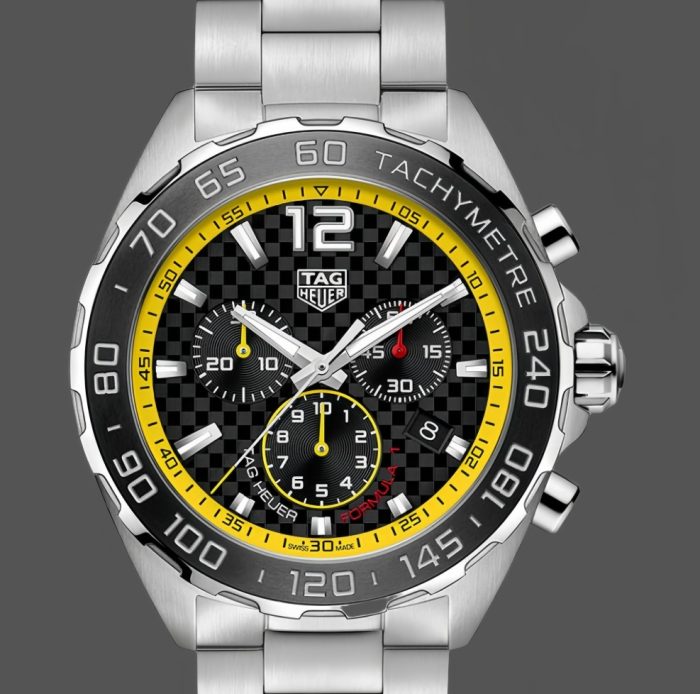 Replica TAG Heuer F1 CAZ101AC.BA0842 Silver strap - Image 1
