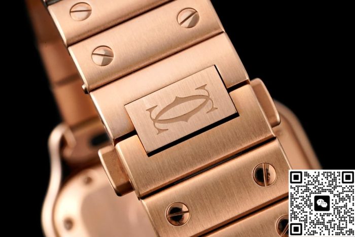 Replica Cartier Santos WJSA0009 BV Factory Folding clasp - Image 10