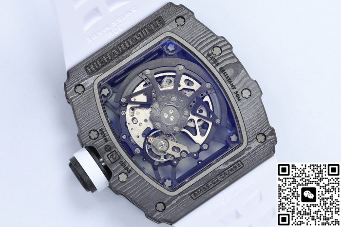 Replica Richard Mille RM 35-02 ZF Factory V7 White strap - Image 9