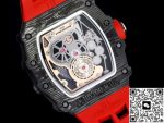 Replica Richard Mille RM21-01 RM Factory Tourbillon Red strap - Image 19