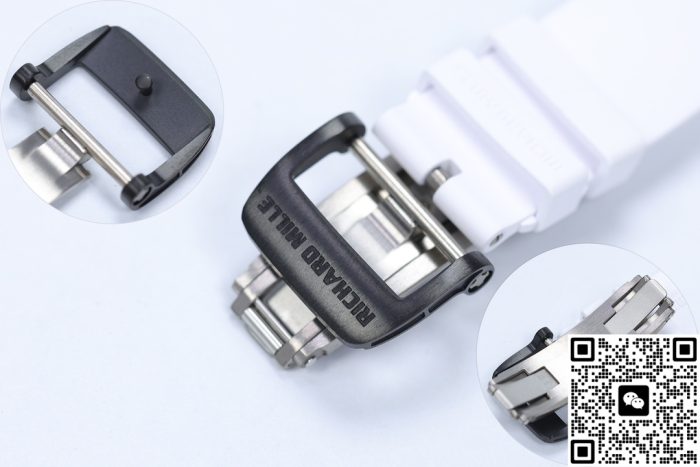 Replica Richard Mille RM 35-02 ZF Factory V7 White strap - Image 10