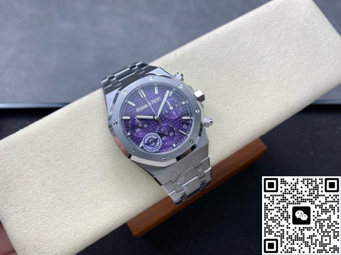 Replica Audemars Piguet Royal Oak 26240BC.OO.1320BC.01 APS Factory Purple dial - Image 6