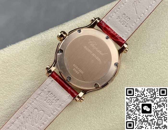 Replica Chopard HAPPY SPORT 278590-3012 YF Factory Pink dial - Image 10