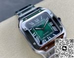 Replica Cartier Santos WSSA0061 BV Factory Gradient green dial - Image 14