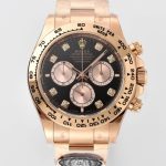 Replica Rolex Cosmograph Daytona m126505-0002 Clean Factory Rose gold strap