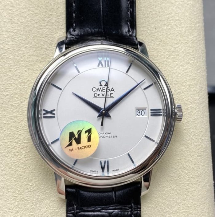 Replica Omega De Ville 424.53.40.20.04.001 N1 Factory Date display - Image 1