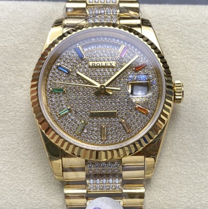 Replica Rolex Day-Date m128238-0052 8+ Factory Weekly display - Image 1