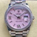 Replica Rolex Day-Date M128349RBR-0008 8+ factory Pink dial - Image 11