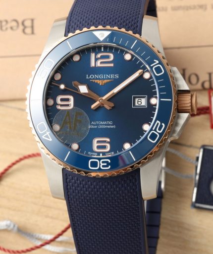Replica Longines Concas L3.782.3.98.9 AF Factory Rubber strap