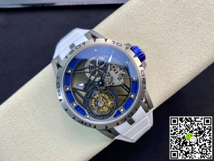 Replica Roger Dubuis Excalibur RDDBEX0479 BBR Factory Skeleton Dial - Image 5
