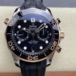Replica Omega Seamaster 210.22.44.51.01.001 N1 Factory Transparent case back