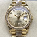 Replica Rolex Day-Date m128348rbr-0010 8+ Factory champagne - Image 13