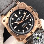 Replica Bell & Ross BR0392-D-BL-BR/SCA Gold Bezel - Image 16