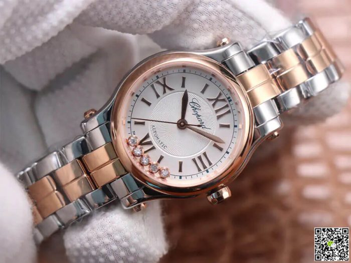 Replica Chopard Happy Diamonds 278573-6014 YF Factory Stainless Steel - Image 5