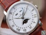 Replica Blancpain Villeret 6654 OM Factory Brown Strap - Image 5