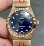 Replica Omega Constellation 131.55.25.60.53.002 TW Factory Diamond hour markers - Image 10
