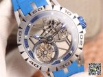 Replica Roger Dubuis Excalibur Spidr RDDBEX0479 JB Factory Blue Strap - Image 5