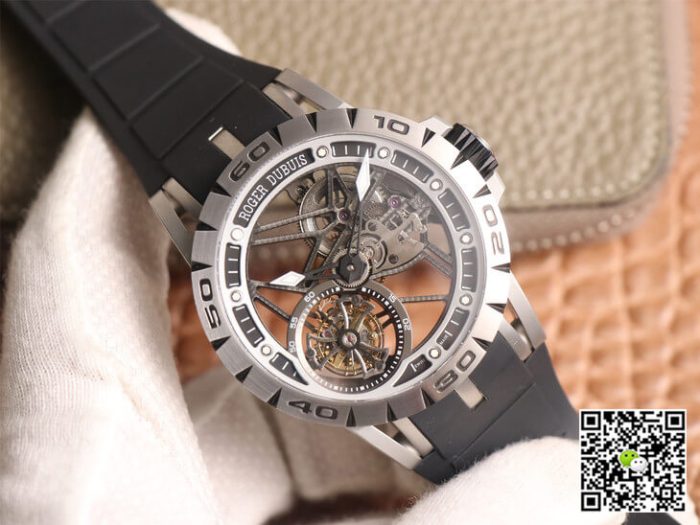Replica Roger Dubuis Excalibur Spidr RDDBEX0479 JB Factory Skeleton Dial - Image 5