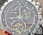 Replica Roger Dubuis Excalibur RDDBEX0260 JB Factory Black Leather Strap - Image 4