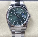 Replica Rolex Datejust m126200-0024 VS Factory Date display