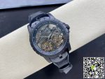 Replica Roger Dubuis Excalibur RDDBEX0364 YS Factory Tourbillon Black Leather Strap - Image 5