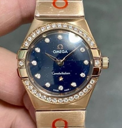 Replica Omega Constellation 131.55.25.60.53.002 TW Factory Diamond hour markers