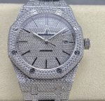 Replica Audemars Piguet Royal Oak 15400ST.010 AMG Factory Silver dial