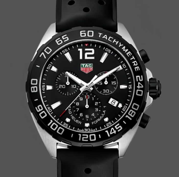Replica TAG Heuer F1 CAZ1010.FT8024 Rubber strap - Image 1