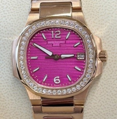 Replica Patek Philippe Nautilus 7010/1R-013 GR Factory Purple dial