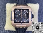 Replica Hublot SQUARE BANG UNICO 821.OX.0180.RX BB Factory Sapphire dial - Image 2