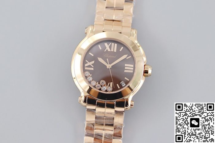 Replica Chopard HAPPY DIAMONDS 277472-5003 YF Factory Mother-of-pearl dial - Image 2