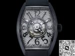 Replica Franck Muller V45 Tourbillon NEW Factory Black strap - Image 2