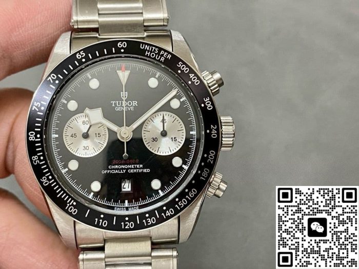 Replica Tudor Biwan M79360N-0001 M+ Factory Frosted Steel Case - Image 2