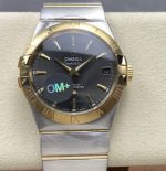 Replica Omega Constellation 123.20.38.21.06.001 OM Factory Warm grey dial - Image 11