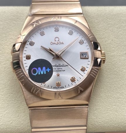 Replica Omega Constellation 123.50.38.21.52.001 OM Factory Diamond