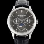 Replica Patek Philippe Grand Complications 5140P-017 3K Factory Charcoal grey dial
